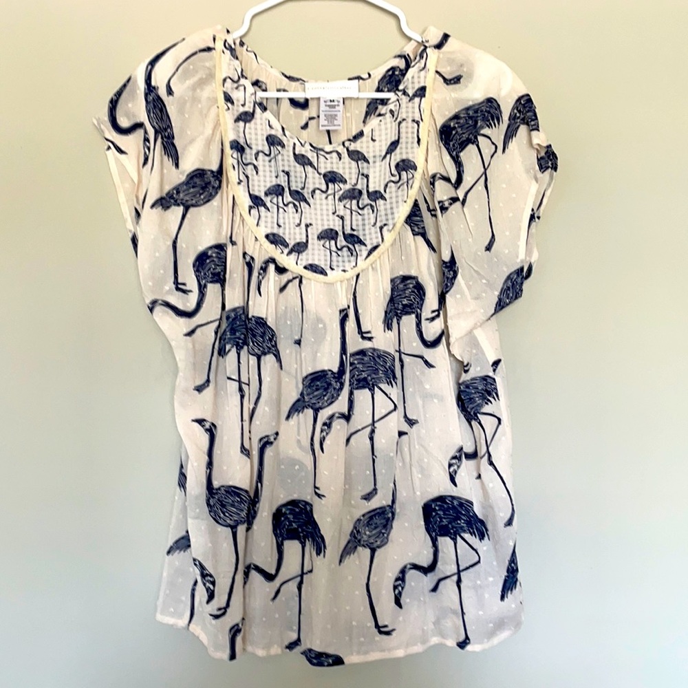 COREYLYNNCALTER Flamingo Top